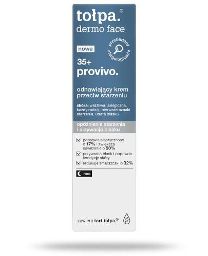 podgląd produktu Tołpa Dermo Face 35+ provivo odnawiający krem przeciw starzeniu 40 ml