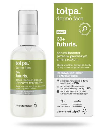 podgląd produktu Tołpa Dermo Face Futuris 30+ serum-booster przeciw pierwszym zmarszczkom 75 ml