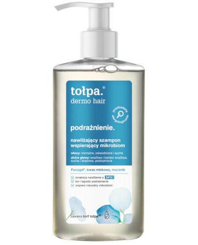 podgląd produktu Tołpa Dermo Hair Podrażnienie nawilżający szampon wspierający mikrobiom 250 ml