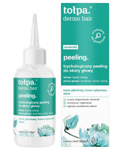 podgląd produktu Tołpa Dermo Hair trychologiczny peeling do skóry głowy 100 ml
