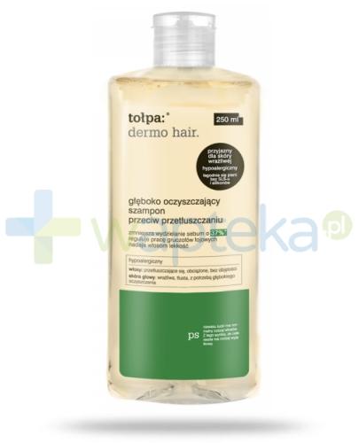 podgląd produktu Tołpa Dermo Men Hair głęboko oczyszczający szampon przeciw przetłuszczaniu 250 ml