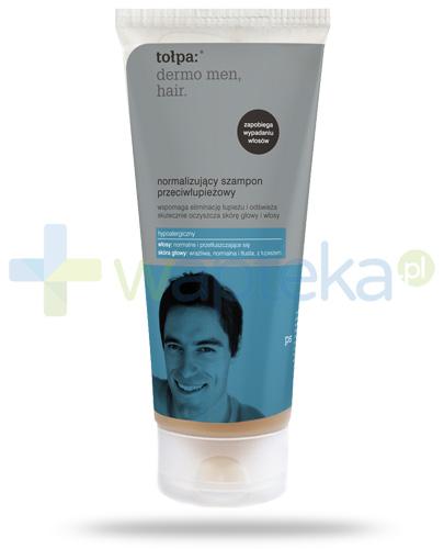 podgląd produktu Tołpa Dermo Men Hair normalizujący szampon przeciwłupieżowy 200 ml