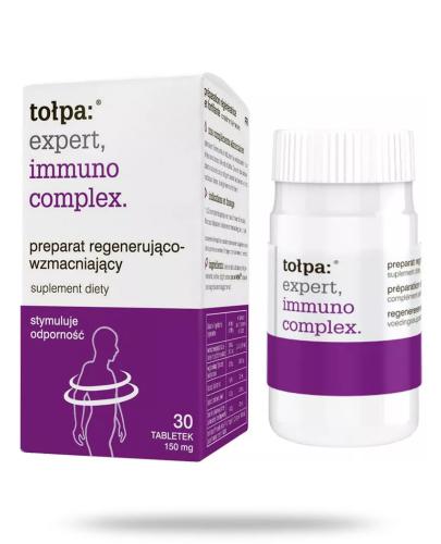 podgląd produktu Tołpa Expert Immuno Complex preparat regenerująco wzmacniający 30 tabletek