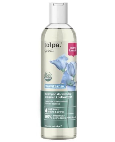 podgląd produktu Tołpa Green Nawilżanie szampon do włosów cienkich i delikatnych 300 ml