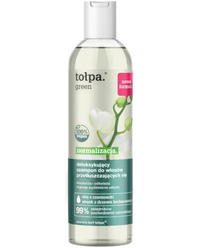 podgląd produktu Tołpa Green Normalizacja detoksykujący szampon do włosów przetłuszczających się 300 ml