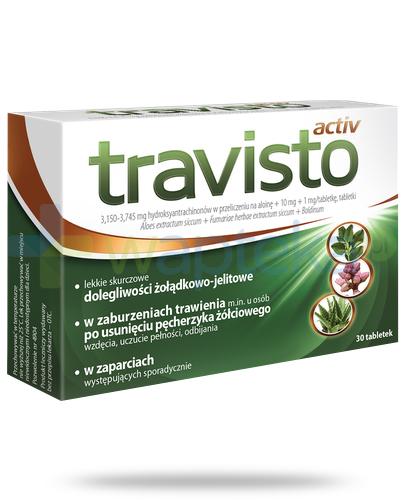 podgląd produktu Travisto Activ 3,150-3,745 mg + 10 mg + 1 mg 30 tabletek