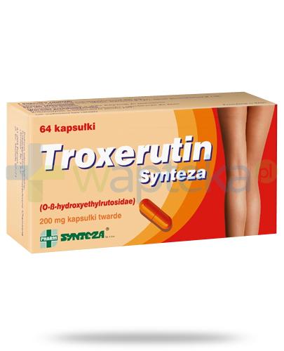 podgląd produktu Troxerutin Synteza 200mg 64 kapsułki