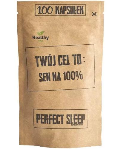 podgląd produktu Twój cel to: Sen na 100% Perfect Sleep 100 kapsułek