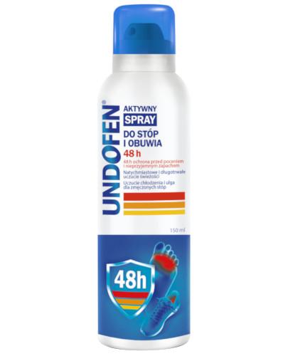 podgląd produktu Undofen Aktywny spray 48h do stóp i obuwia 150 ml