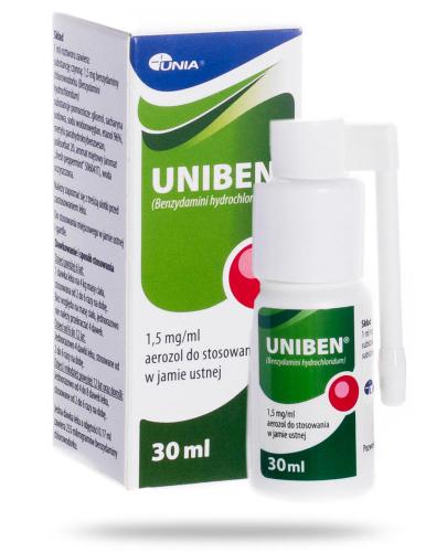podgląd produktu Uniben 1,5 mg/ml aerozol 30 ml