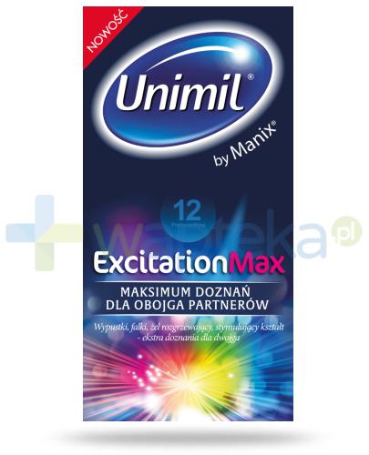 zdjęcie produktu Unimil Excitation Max prezerwatywy 12 sztuk