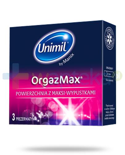 zdjęcie produktu Unimil OrgazMax prezerwatywy 3 sztuki