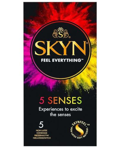 zdjęcie produktu Unimil Skyn 5 Senses prezerwatywy 5 sztuk