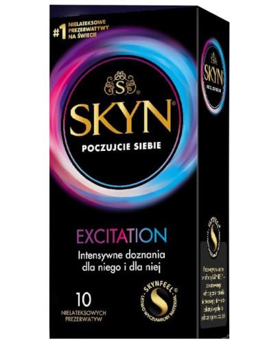 podgląd produktu Unimil Skyn Excitation prezerwatywy 10 sztuk