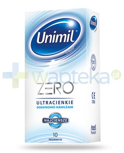 zdjęcie produktu Unimil Zero ultracienkie prezerwatywy 10 sztuk