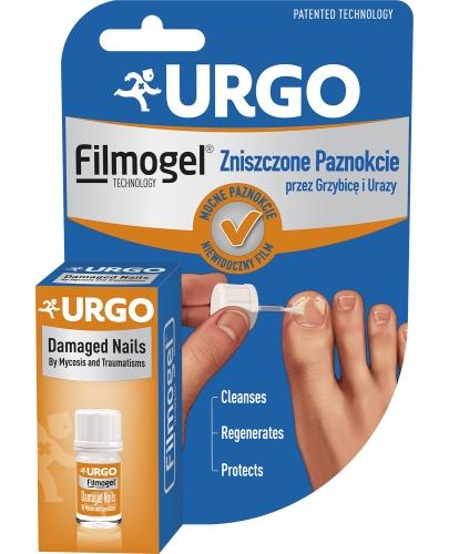 podgląd produktu Urgo na zniszczone paznokcie przez grzybicę i urazy 3.3 ml