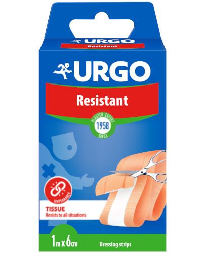 podgląd produktu Urgo Resistant opatrunek tkaninowy 1 m x 6 cm 1 sztuka