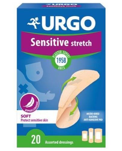 podgląd produktu Urgo Sensitive Stretch plastry 20 sztuk