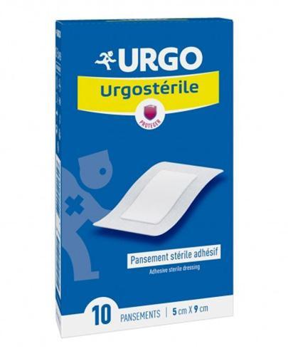 zdjęcie produktu Urgo Urgosterile 5 cm x 9 cm sterylne samoprzylepne plastry 10 sztuk