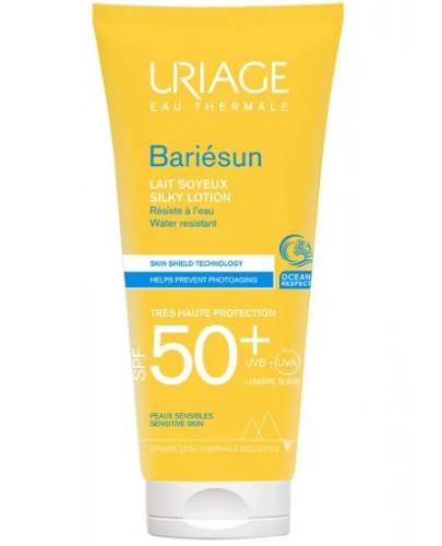 podgląd produktu Uriage Bariesun jedwabiste mleczko do skóry wrażliwej SPF50+ 100 ml