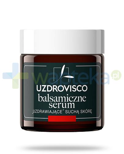 podgląd produktu UzdroVisco Balsamiczne serum uzdrawiające suchą skórę – mak, skwalan i witamina E 25 ml