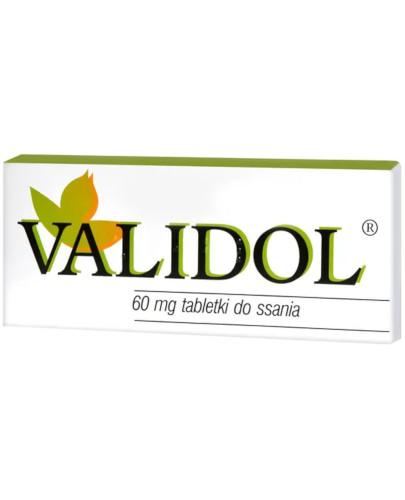 podgląd produktu Validol 10 tabletek do ssania