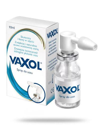 zdjęcie produktu Vaxol spray do usuwania woskowiny usznej 10 ml