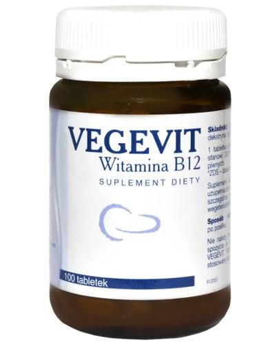 podgląd produktu Vegevit Witamina B12 100 tabletek