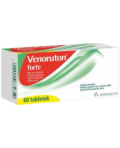 podgląd produktu Venoruton Forte 500 mg 60 tabletek