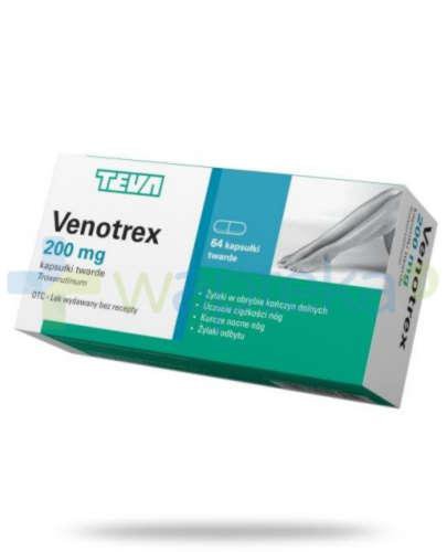 podgląd produktu Venotrex 200 mg 64 kapsułki
