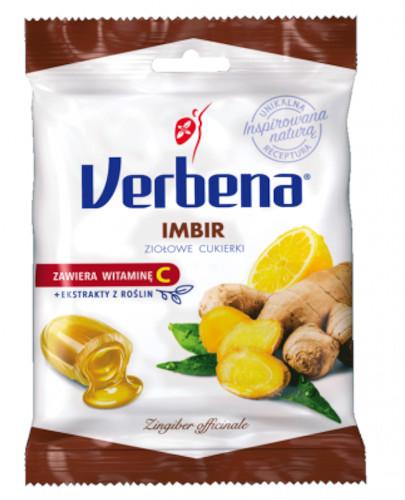 podgląd produktu Verbena Imbir cukierki ziołowe 60 g
