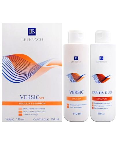 zdjęcie produktu Versic Set Capitis Duo szampon 110 ml + Versic emulsja 110 ml