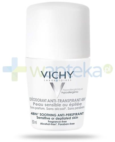 zdjęcie produktu Vichy antyperspirant kojący do skóry wrażliwej lub po depilacji 48h 50 ml