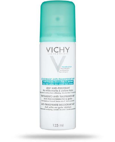 podgląd produktu Vichy antyperspirant w sprayu 48H przeciw śladom na ubraniach 125 ml
