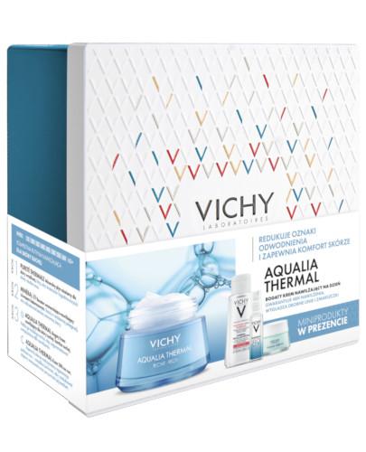 podgląd produktu Vichy Aqualia Thermal bogaty krem nawilżający na dzień 50 ml + 3 miniprodukty [ZESTAW]