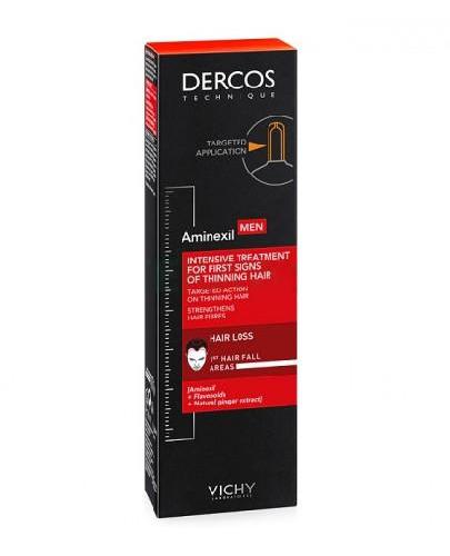 podgląd produktu Vichy Dercos Aminexil intensywna kuracja przeciw pierwszym oznakom wypadania włosów 36 ml