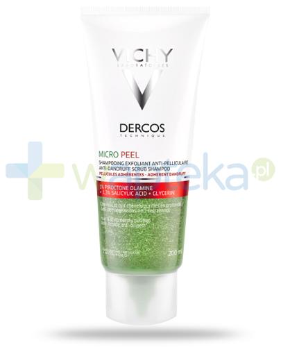 podgląd produktu Vichy Dercos Micro Peel peelingujący szampon przeciwłupieżowy 200 ml