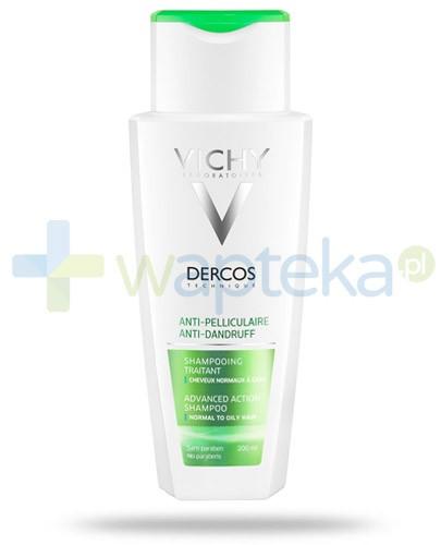 podgląd produktu Vichy Dercos szampon przeciwłupieżowy z selenem do włosów normalnych i tłustych 200 ml