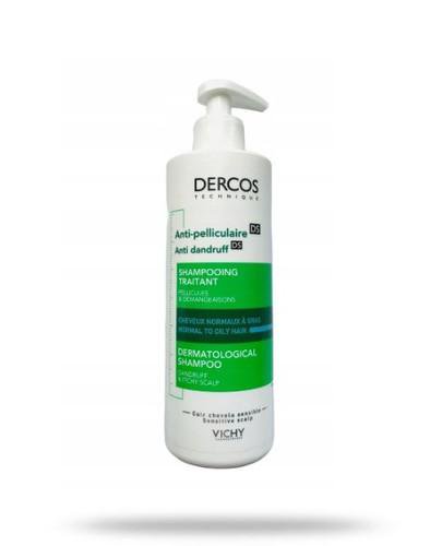 podgląd produktu Vichy Dercos szampon przeciwłupieżowy z selenem do włosów normalnych i tłustych 390 ml