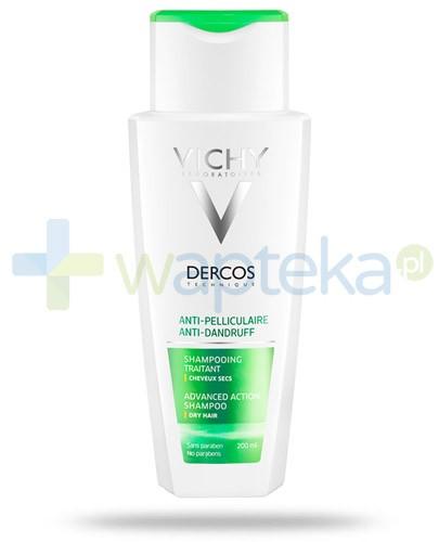 podgląd produktu Vichy Dercos szampon przeciwłupieżowy z selenem do włosów suchych 200 ml