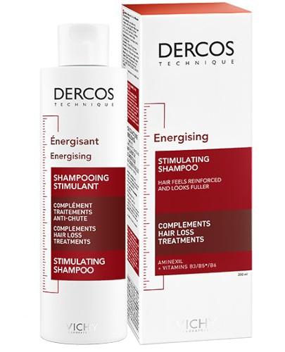 podgląd produktu Vichy Dercos szampon wzmacniający włosy z aminexilem 200 ml