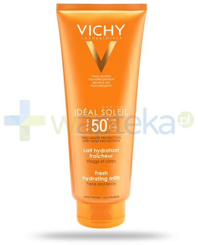 podgląd produktu Vichy Ideal Soleil Capital SPF50+ ochronne mleczko do twarzy i ciała 300 ml