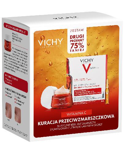 podgląd produktu Vichy Kuracja przeciwzmarszczkowa krem przeciwzmarszczkowy na dzień 50 ml + ampułki Anti-Ageing 10 x 1.8 ml [ZESTAW]