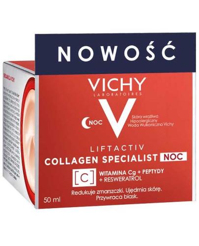 podgląd produktu Vichy Liftactiv Collagen Specialist krem na noc 50 ml