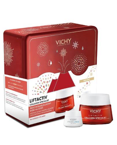podgląd produktu Vichy Liftactiv Collagen Specialist przeciwzmarszczkowy krem na dzień 50 ml + krem na noc 15 ml [ZESTAW]
