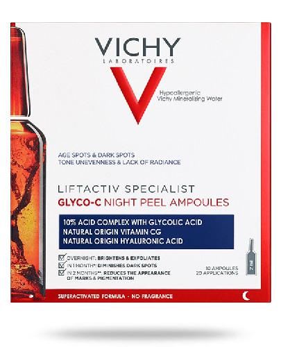 podgląd produktu Vichy Liftactiv Specialist Glyco-C ampułki peelingujące na noc 10 x 2 ml