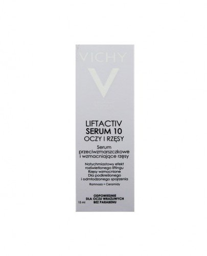 podgląd produktu Vichy Liftactiv Serum 10 do oczu i rzęs 15 ml