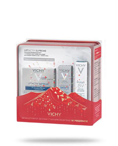 podgląd produktu Vichy Liftactiv Supreme przeciwzmarszczkowy i ujędrniający krem na dzień dla skóry normalnej i mieszanej 50 ml + miniprodukty [ZESTAW]