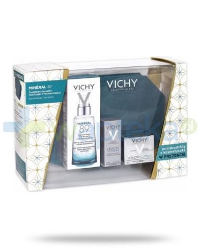 podgląd produktu Vichy Mineral 89 50 ml + mini produkty Liftactive Supreme + kosmetyczka [ZESTAW]