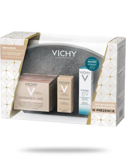 podgląd produktu Vichy Neovadiol komplek uzupełniający noc krem poprawiający gęstość skóry i proporcje twarzy 50 ml + miniprodukty z kosmetyczka [ZESTAW]